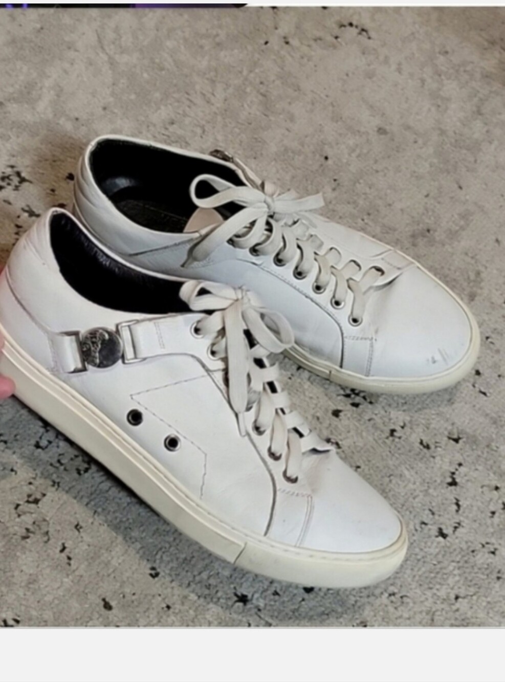 Versace collection men sneakers size 43,US10